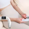 Elektrisk handmassager med ems pulsterapi för smärtlindring och avslappning
