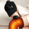 Elektrisk massager knä, axel & armbåge – uppladdningsbar med värme & massage