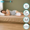 Ergonomisk knäkudde för sidosovare – benkudde i skum med avtagbart överdrag