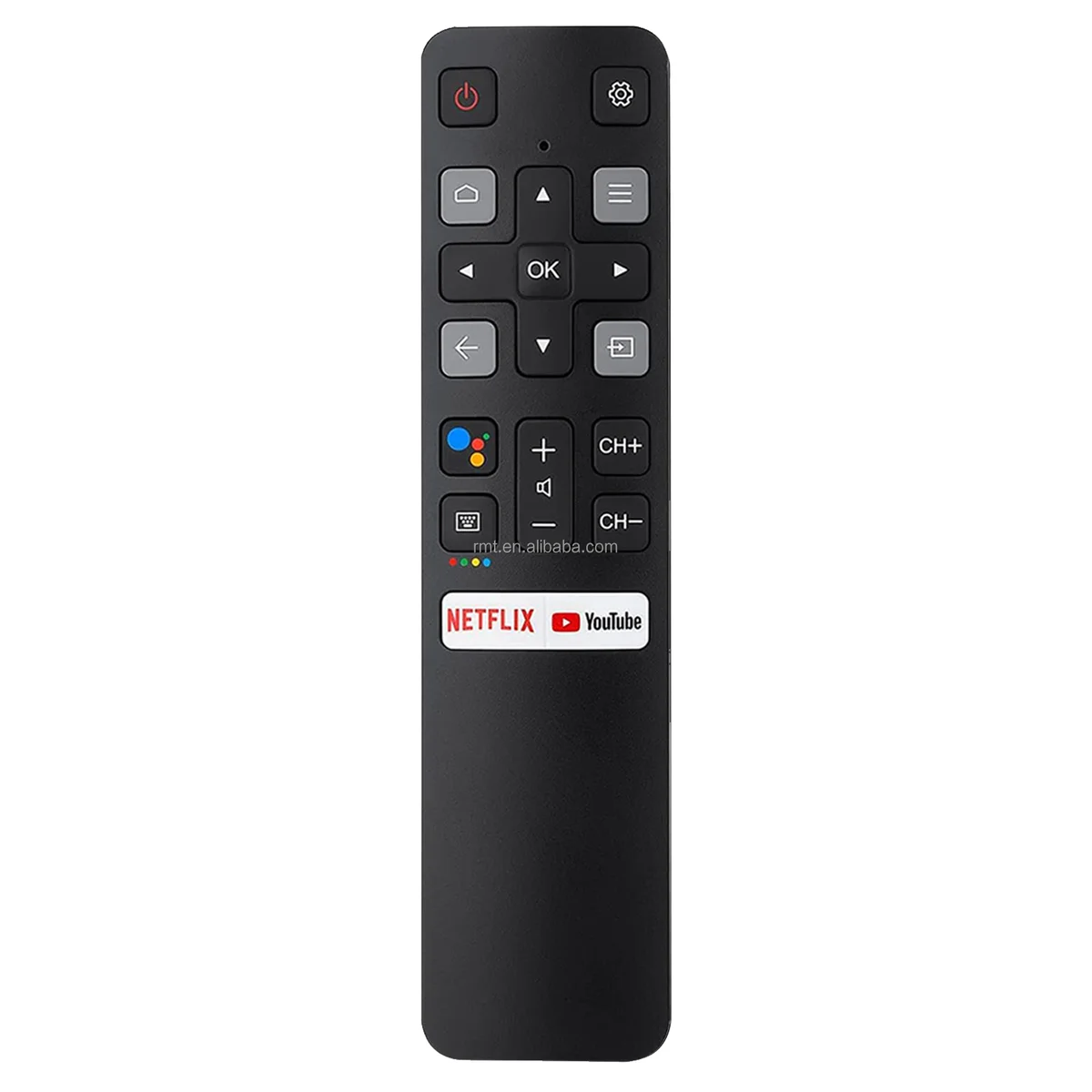Fjärrkontroll för TCL Android Smart TV 4K – RC802V FNR1 Ersättning (utan Röststyrning)