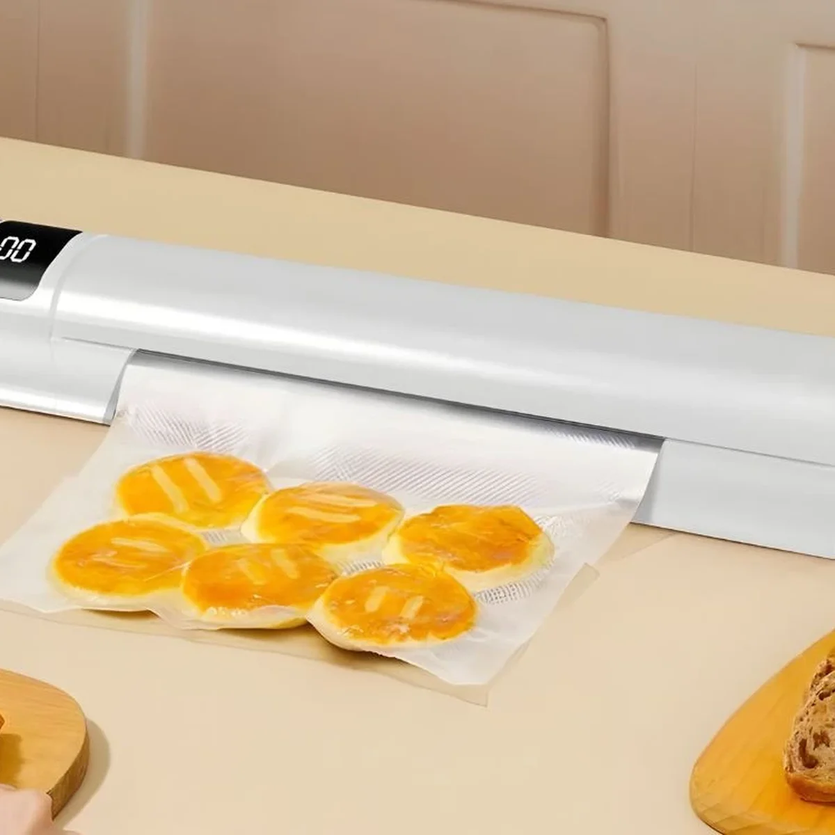 Kompakt vakuumförpackare 26 cm - effektiv matförvaring