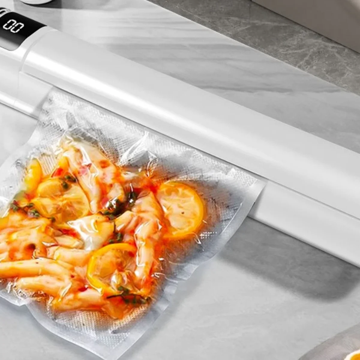 Kompakt vakuumförpackare 26 cm - effektiv matförvaring