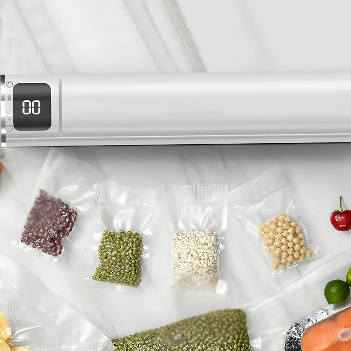 Kompakt vakuumförpackare 26 cm - effektiv matförvaring