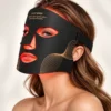 Led-ansiktsmask i silikon – rödljusterapi, 7 ljusfärger, 210 led, 1200 mah