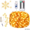 LED Ljusgardin 3 × 3 m 300 LED Varmvit – USB, Fjärrkontroll, Timer och 8 Lägen