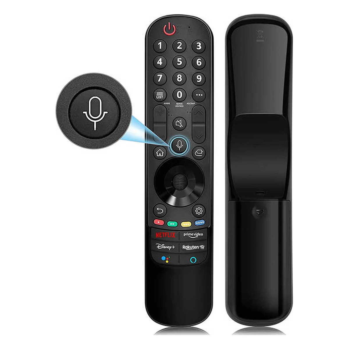Magic Remote för LG Smart TV med Röststyrning och Pekare – MR21GA Kompatibel Ersättning