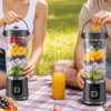 Portabel blender usb 500ml – smoothie blender to go med batteri & led display