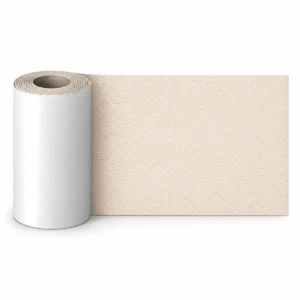 Självhäftande Lagningsläder 7,6 × 152 cm – Beige PU-läder för Soffa & Bilsäte