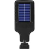 Solcellsdriven led gatulampa med rörelse- och skymningssensor + fjärrkontroll