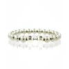 Handgjort Hantel Armband Silver M. Pläterade Kopparkulor