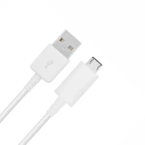Android Laddkabel Usb Micro Usb Spiralkabel (vit)