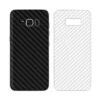 Galaxy S8 Kolfiber Vinyl Skin Wrap Baksida