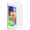 Iphone 6/6s Skärmskydd Kolfiber Härdat Glas (vit)