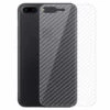 Iphone 8 plus skyddsfilm för baksida kolfiber vinyl skin