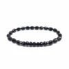Handgjort Armband Svart Kristall Gunmetal