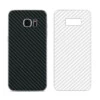 Galaxy S7 Kolfiber Vinyl Skin Wrap Baksida