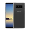 Galaxy Note 8 Kolfiber Vinyl Skin Wrap Baksida