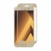 Samsung Galaxy S7 Skärmskydd Kolfiber Härdat Glas (guld)
