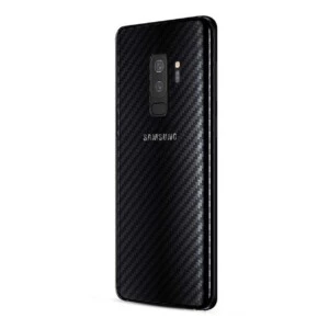 Galaxy S9 Plus Kolfiber Vinyl Skin Wrap Baksida