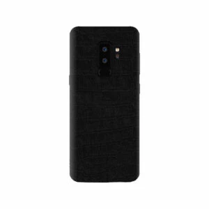 Galaxy S9 Plus Krokodilskinn Vinyl Skin Wrap Baksida