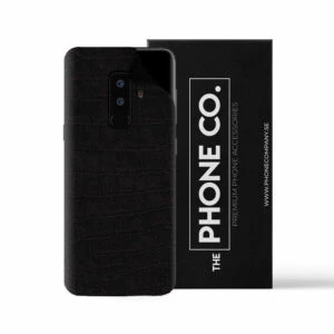 Galaxy S9 Plus Krokodilskinn Vinyl Skin Wrap Baksida