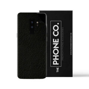 Galaxy S9 Plus Skinn Läder Vinyl Skin Wrap Baksida