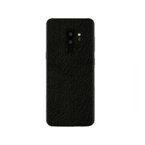 Galaxy S9 Plus Skinn Läder Vinyl Skin Wrap Baksida