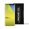 Heltäckande galaxy note 8 skärmskydd nanoedge skyddsplast