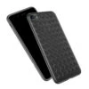 Iphone 7 8 Plus Mobilskal Flätat Svart Läder Skinn