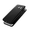 Samsung galaxy s8 plus mobilskal svart läder skinn