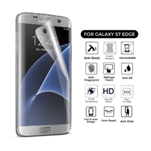 Heltäckande Galaxy S7 Edge Skärmskydd Nanoedge Skyddsplast