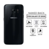 Galaxy S7 Edge Genomskinlig Vinyl Skin Wrap Baksida