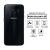 Galaxy S7 Genomskinlig Vinyl Skin Wrap Baksida