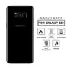 Galaxy S8 Plus Genomskinlig Vinyl Skin Wrap Baksida