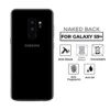 Galaxy s9 plus genomskinlig vinyl skin wrap baksida