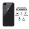 Iphone 7 plus genomskinlig vinyl skin wrap baksida