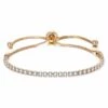 Vackert Armband Guld Med Kubisk Zirconia Diamanter