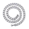 Halsband 5mm Tjock Kedja Länk Silver 55cm