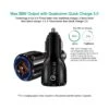 Universal billaddare quick charge 3. 0 2 usb 3. 1a snabbladdare