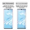 Heltäckande huawei p30 pro skärmskydd nanoedge skyddsplast