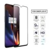 Oneplus 6t Heltäckande Hd Skärmskydd Kolfiber Härdat Glas