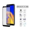 Galaxy J4 Plus Heltäckande Hd Skärmskydd Kolfiber Härdat Glas