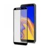 Galaxy j4 plus heltäckande hd skärmskydd kolfiber härdat glas