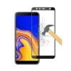 Galaxy j4 plus heltäckande hd skärmskydd kolfiber härdat glas