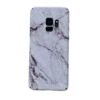 Samsung galaxy s9 plus mobilskal vit marmor white marble