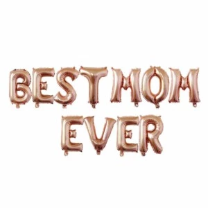 Best Mom Ever Ballonger Världens Bästa Mamma Födelsedag