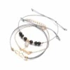 3-pack Vackra Trendiga Armband Love Bohem Vävd Tråd