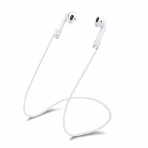 Vit Airpods 1/2/pro Strap Halsrem Snöre Hänga Runt Halsen