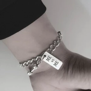 Armband Me Vs Me Kedja Fitness Träning Dedikation