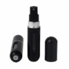 Svart resebehållare för parfym 5ml enkel påfyllning parfymflaska